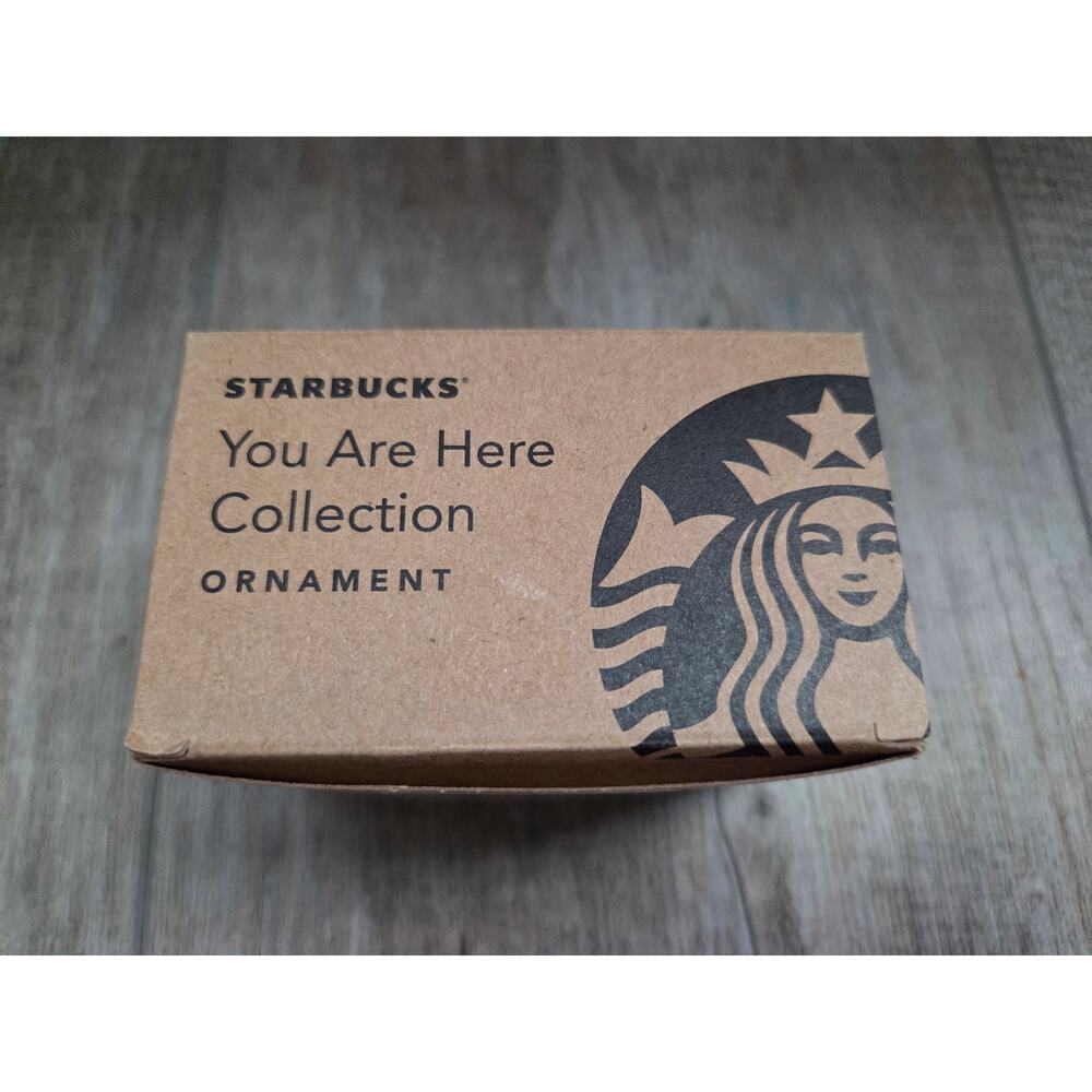 Starbucks Los Angeles LA You Are Here Collection Mini Mug Ornament 2oz Boxed
